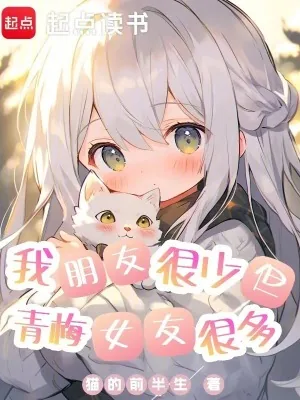 《我朋友很少，但青梅女友很多》小说封面