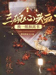 《三碗心头血，换一纸和离书》小说封面
