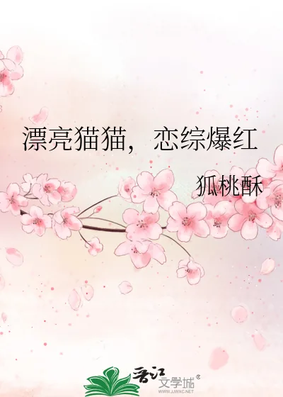 《漂亮猫猫，恋综爆红》小说封面