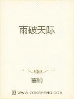《雨破天际》小说封面