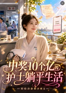 《中奖10个亿的护士躺平生活》小说封面